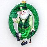 Irish Santa w/Shamrock